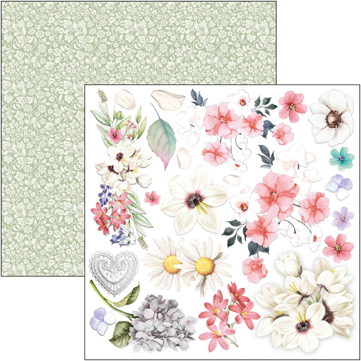 Ciao Bella Enchanted Land Fussy Cut Pad 6"x6" 24/Pkg-21