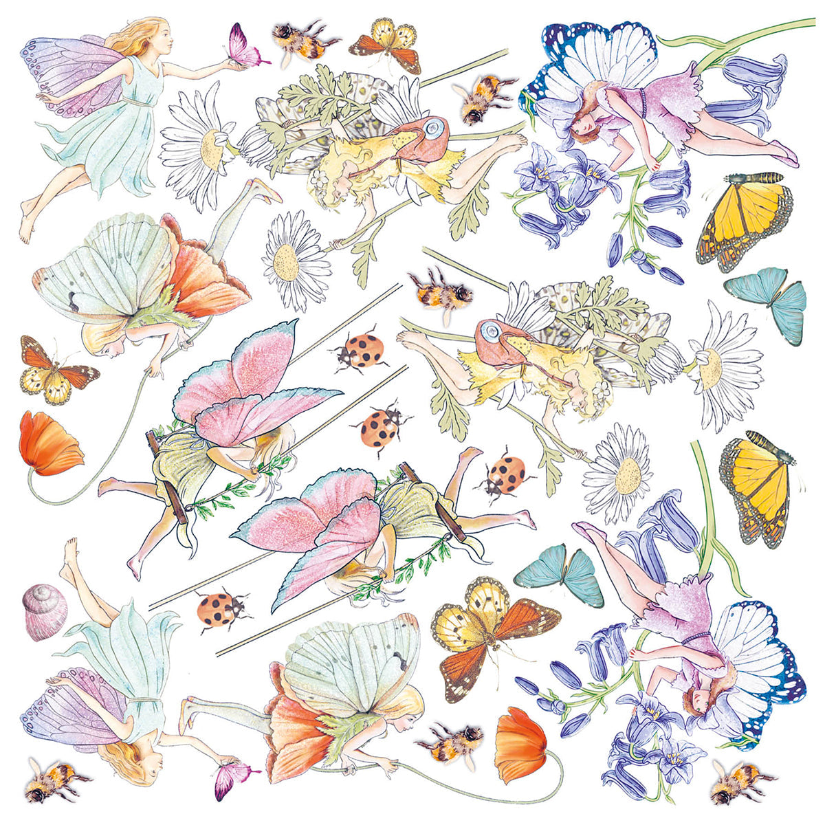 Ciao Bella Enchanted Land Fussy Cut Pad 6"x6" 24/Pkg-17