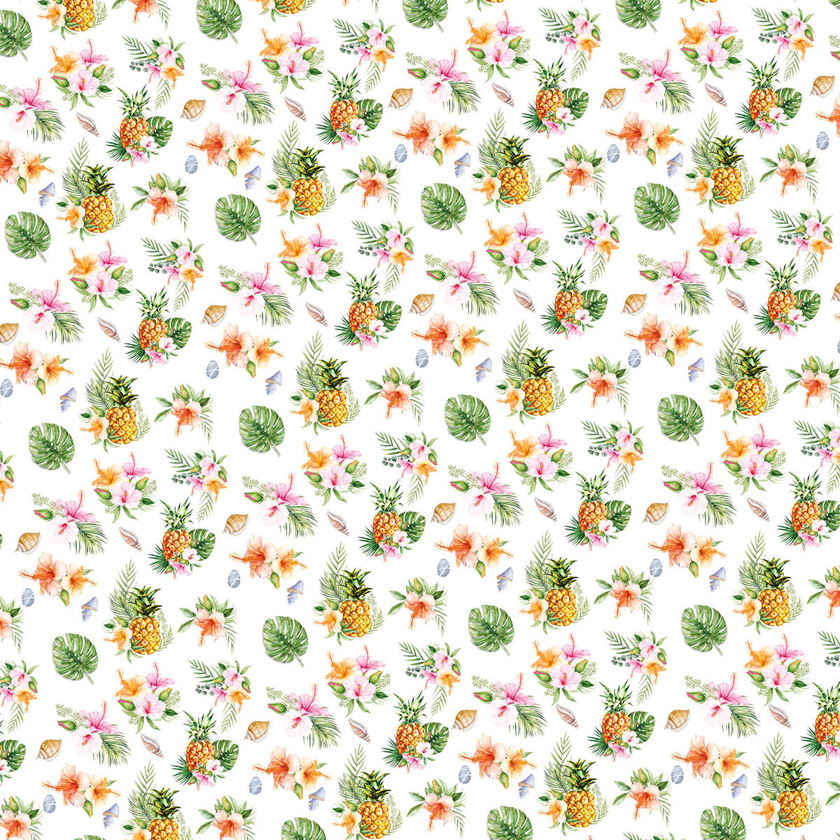 Ciao Bella Summer Breeze Fussy Cut Pad 6"x6" 24/Pkg-25