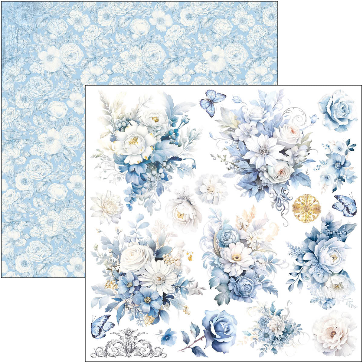 Bloc de recortes Midnight Spell de 6"x6", 24 unidades-2