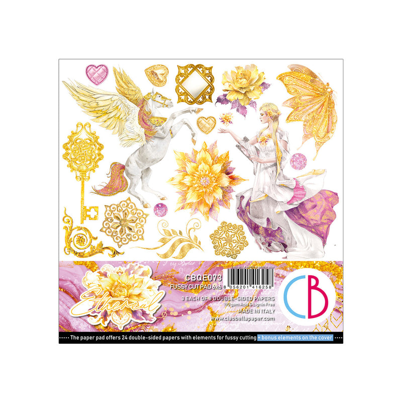 Ethereal Fussy Cut Pad 6"x6" 24/Pkg-1