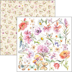 Bloc de recortes Flower Shop 6"x6" 24/paquete-4