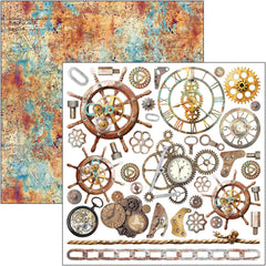 Coral Reef Fussy Cut Pad 6"x6" 24/Pkg-6