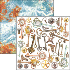 Coral Reef Fussy Cut Pad 6"x6" 24/Pkg-8