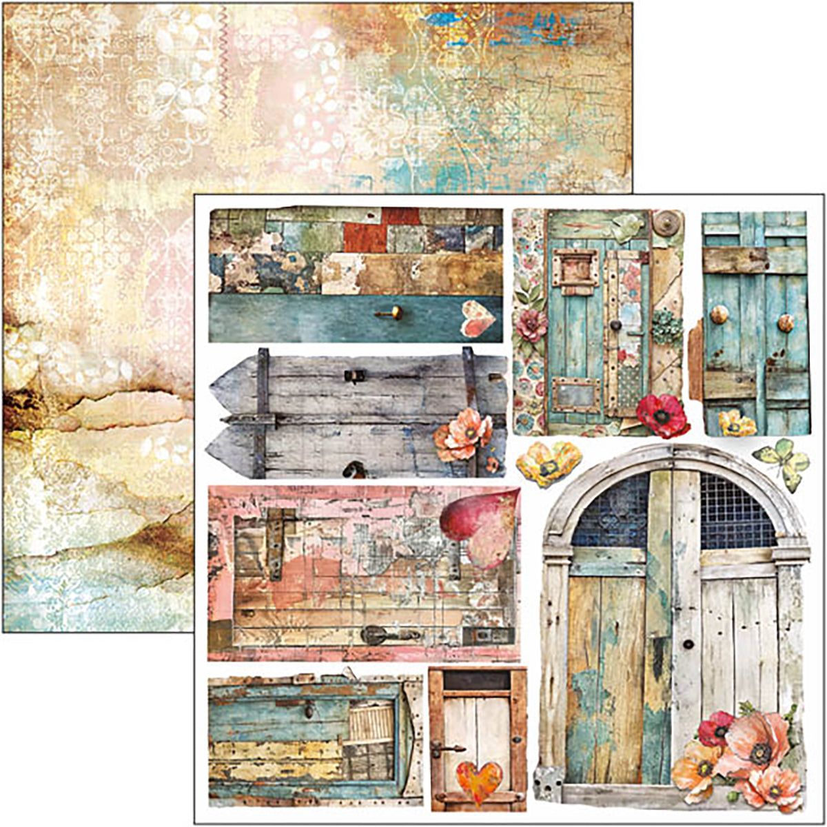 Majestic Dream Fussy Cut Pad 6"x6" 24/Pkg-8