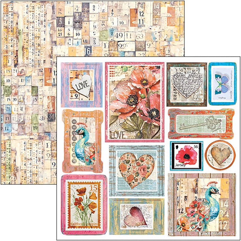 Majestic Dream Fussy Cut Pad 6"x6" 24/Pkg-9