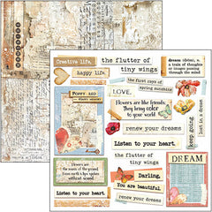 Majestic Dream Fussy Cut Pad 6"x6" 24/Pkg-4