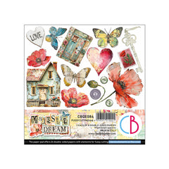 Majestic Dream Fussy Cut Pad 6"x6" 24/Pkg-1