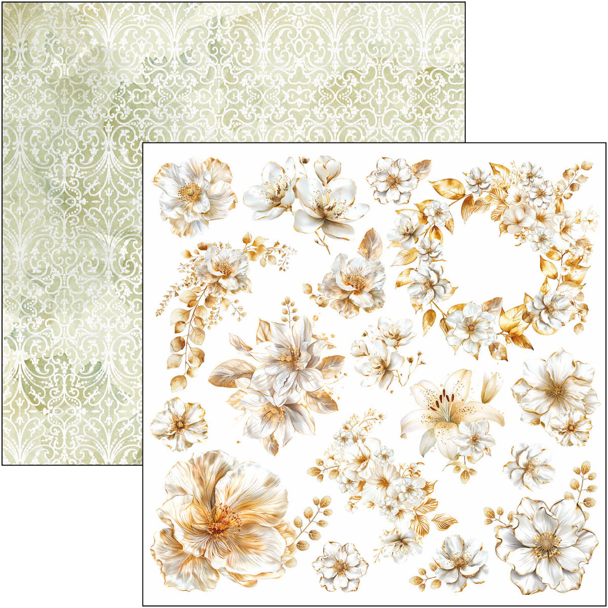 Blessing Day Fussy Cut Pad 6"x6" 24/Pkg-2