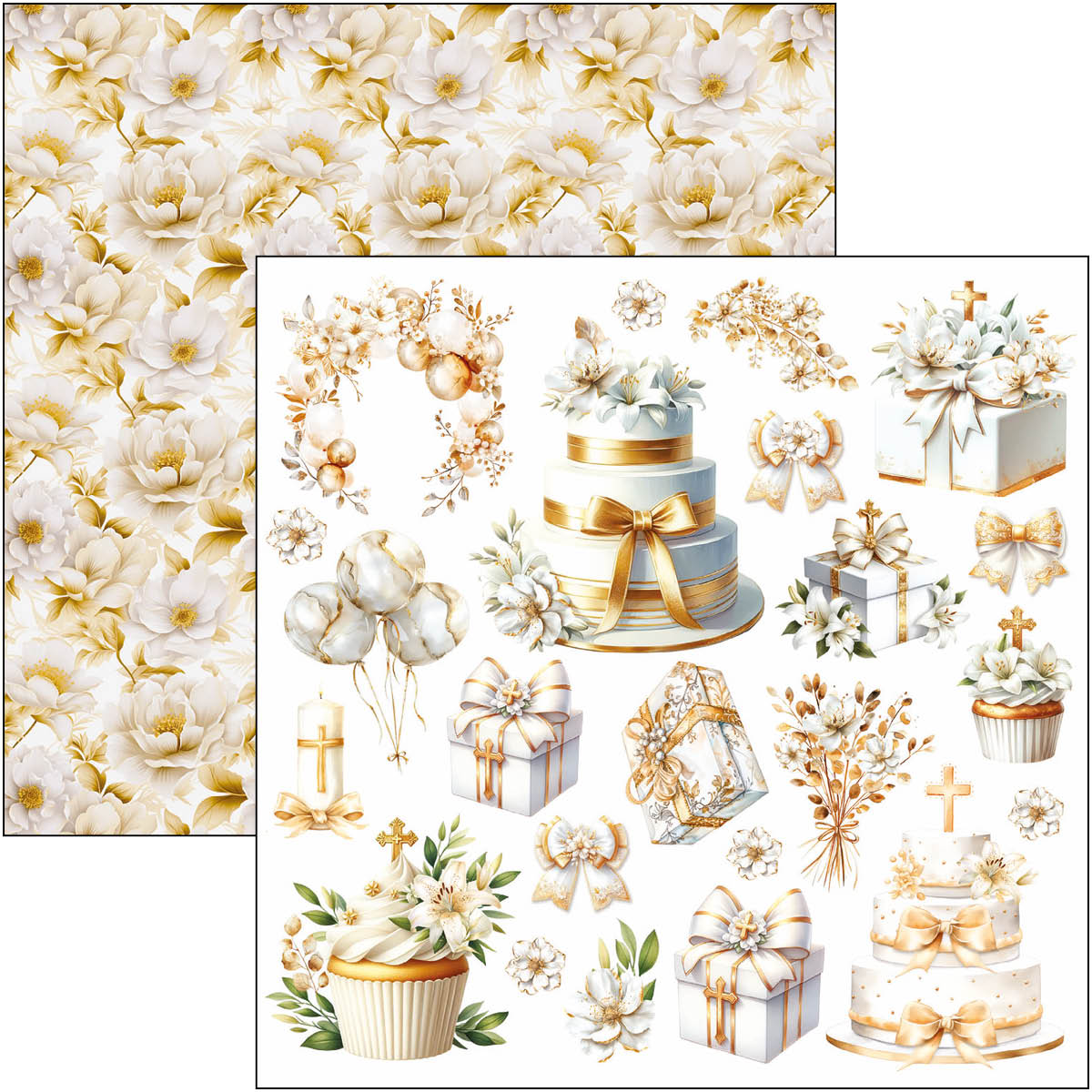 Blessing Day Fussy Cut Pad 6"x6" 24/Pkg-7