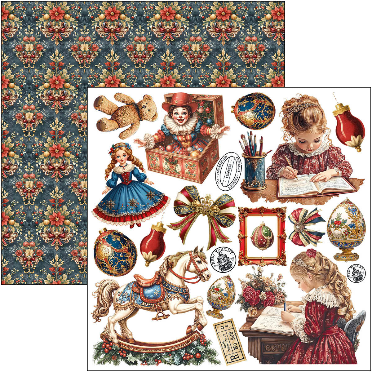 Toy Shop Fussy Cut Pad 6"x6" 24/Pkg-6
