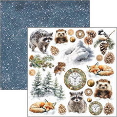 Forest Tales Fussy Cut Pad 6"x6" 24/Pkg-4