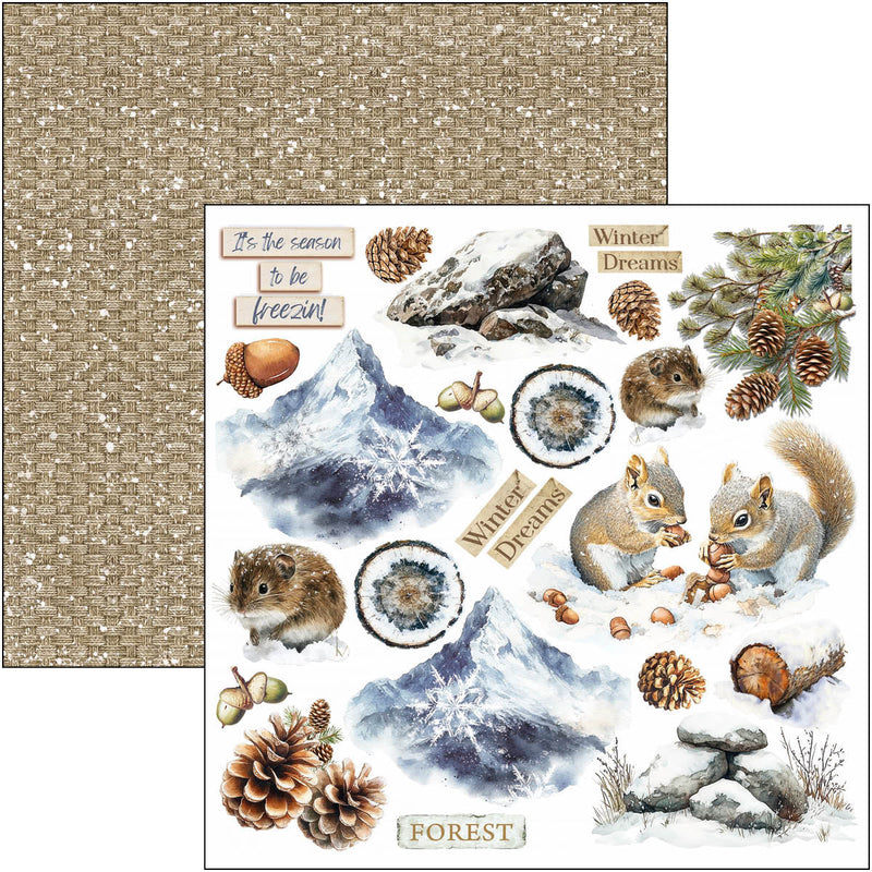 Forest Tales Fussy Cut Pad 6"x6" 24/Pkg-9