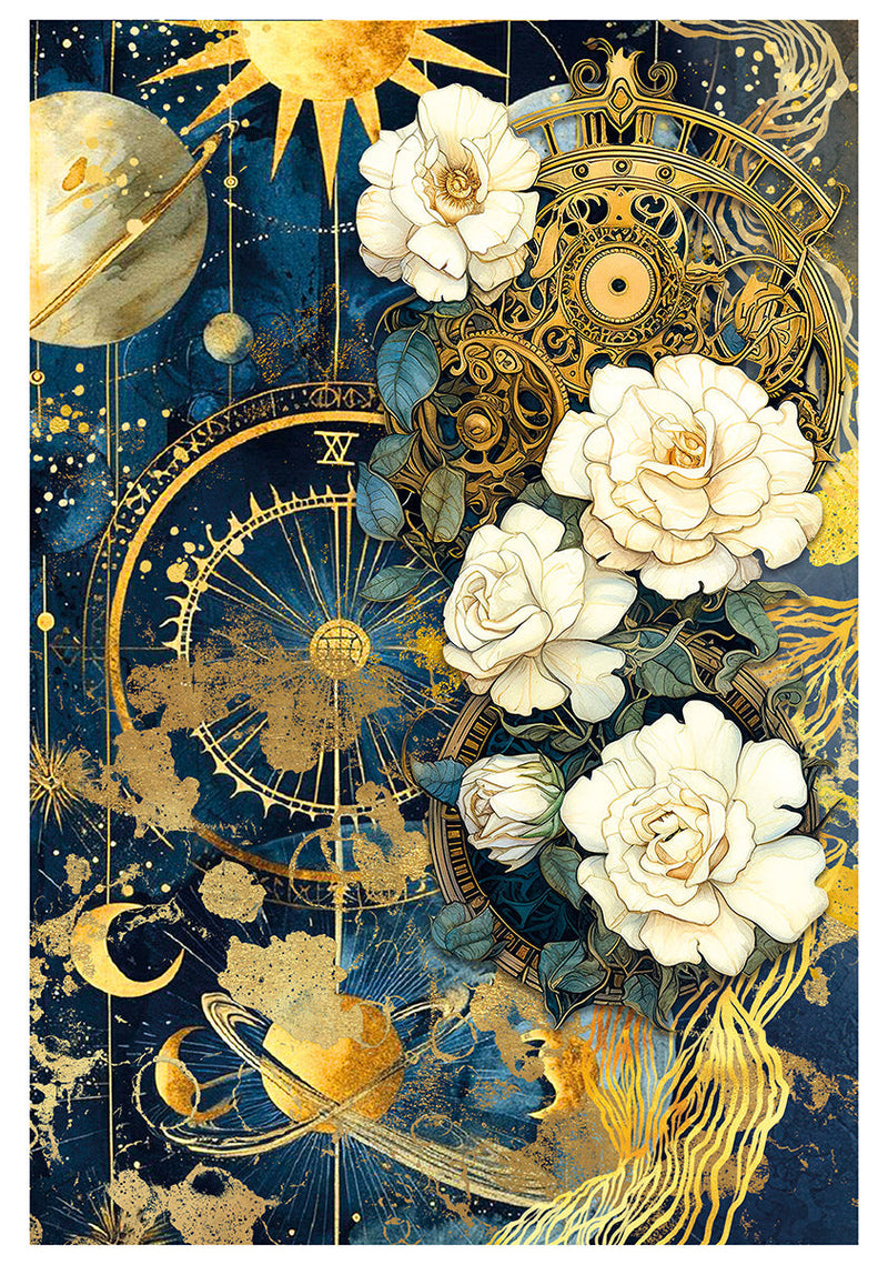Rice Paper A4 MIXED 4/Pkg Celestial-2