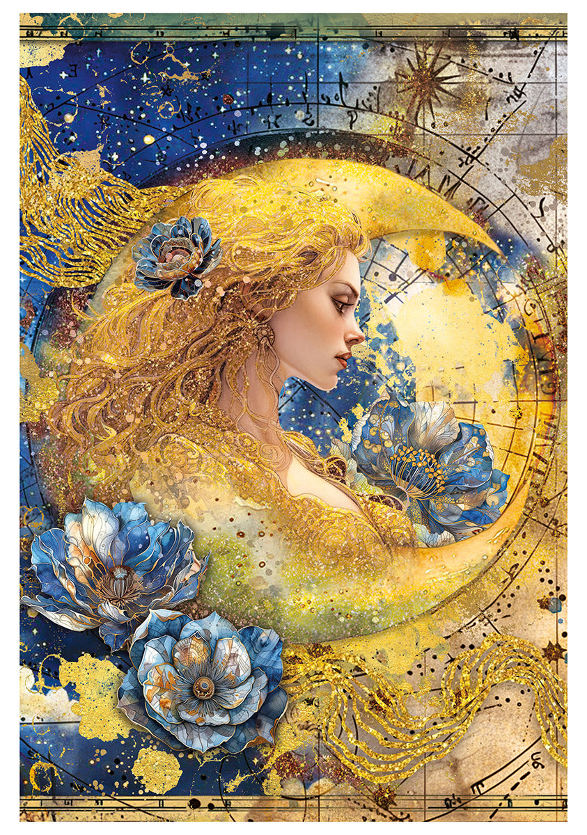 Rice Paper A4 MIXED 4/Pkg Celestial-3
