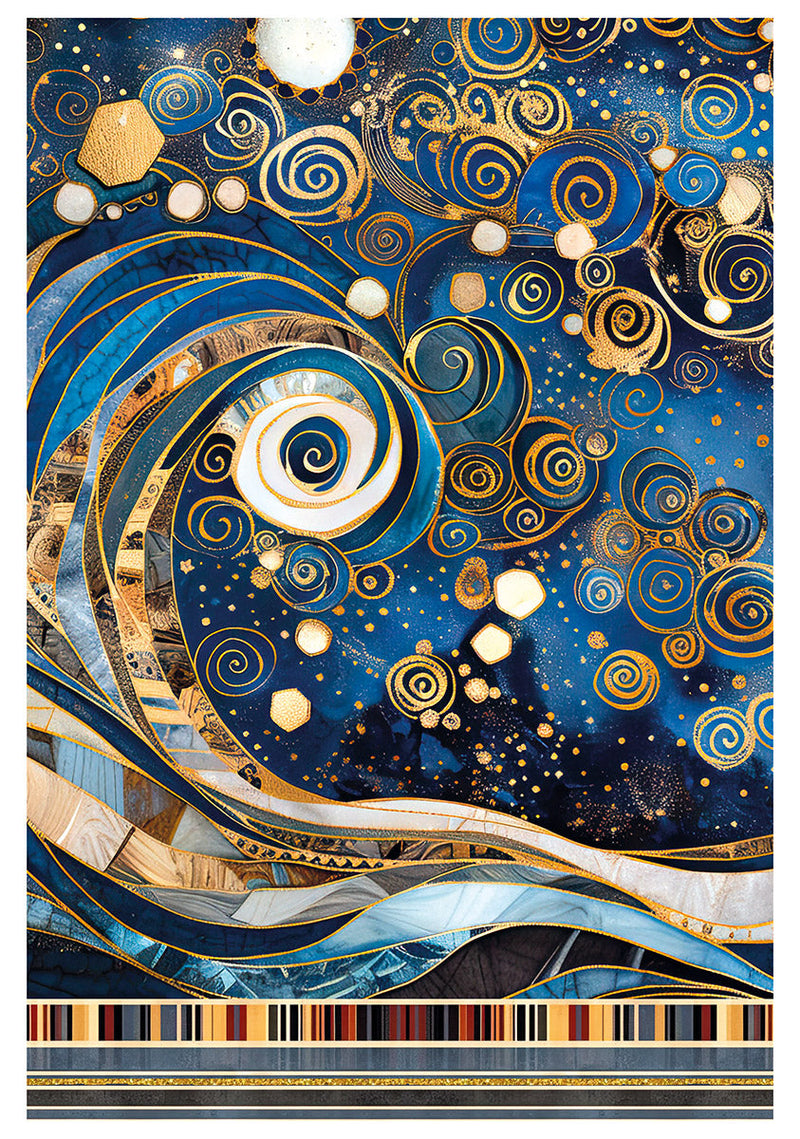 Rice Paper A4 MIXED 4/Pkg Celestial-5