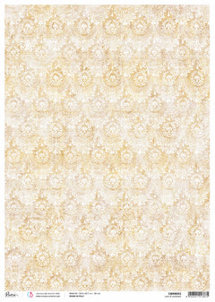 Rice Paper A3 Piuma Lace of elegance - 3 Sheets-1
