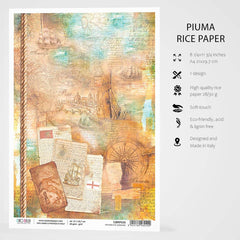 Ciao Bella Rice Paper A4 Repubbiche Marinare-3