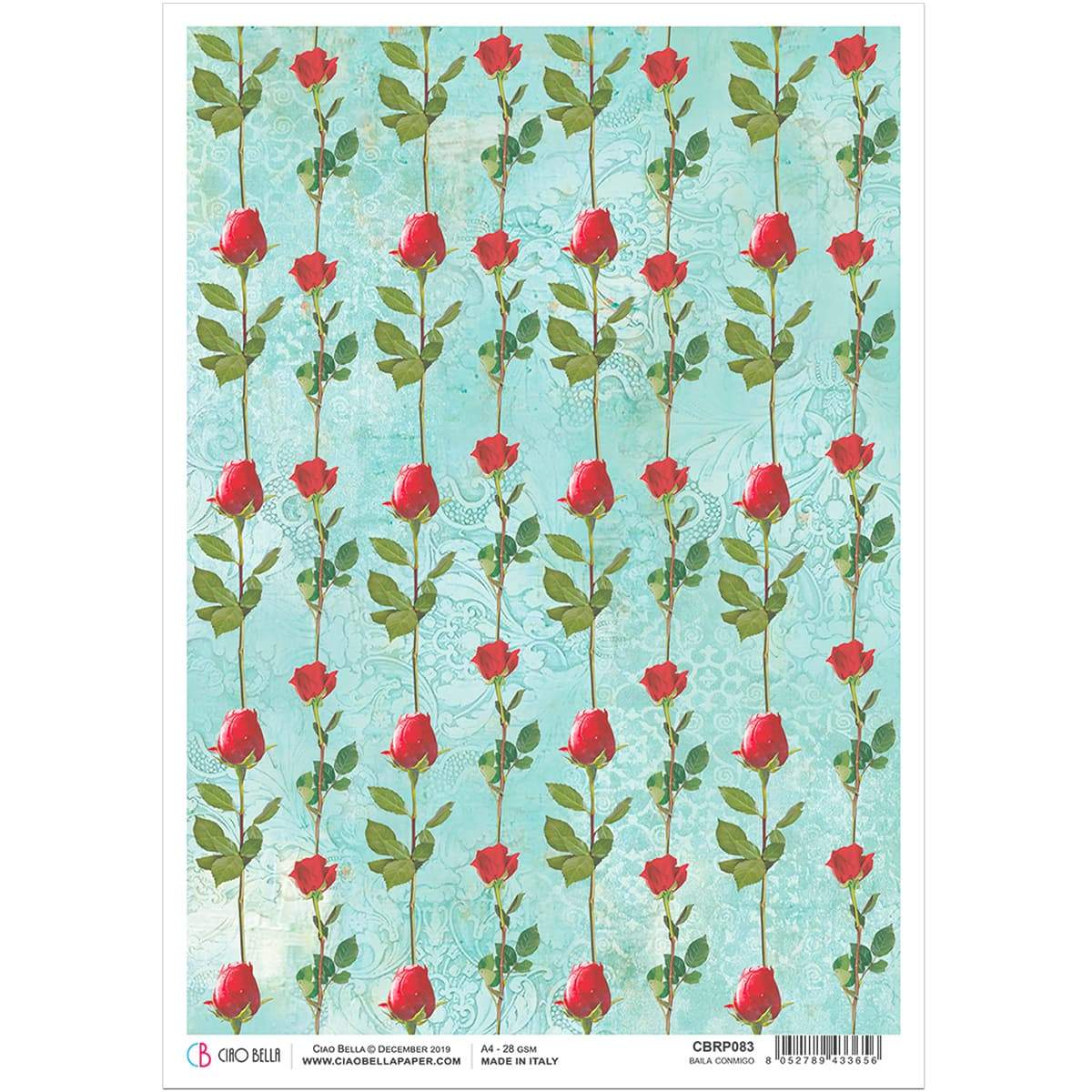 Ciao Bella Rice Paper A4 Baila Conmigo-1