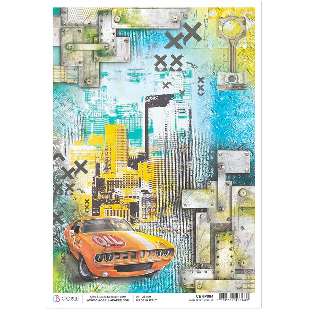 Ciao Bella Rice Paper A4 High Speed Circuit-1