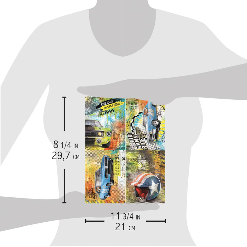 Ciao Bella Rice Paper A4 No Speed Limit Cards-2