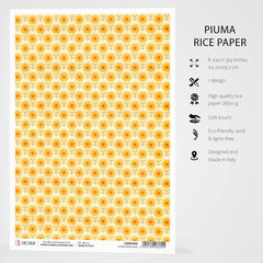 Ciao Bella Rice Paper A4 Flower Revolution-3