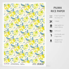 Ciao Bella Rice Paper A4 Limoni di Sicilia-3