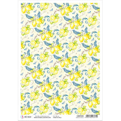 Ciao Bella Rice Paper A4 Limoni di Sicilia-1
