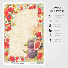Ciao Bella Rice Paper A4 Sweet Countryside-3