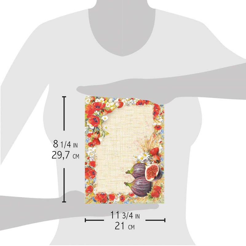 Ciao Bella Rice Paper A4 Sweet Countryside-2