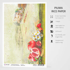 Ciao Bella Rice Paper A4 Tuscan Dream-3