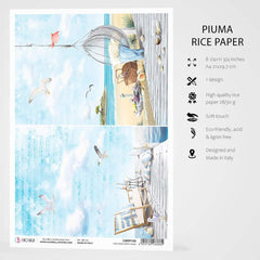 Ciao Bella Rice Paper A4 Find Your Happy Place-3