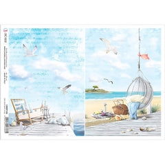 Ciao Bella Rice Paper A4 Find Your Happy Place-1