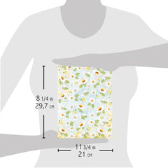 Ciao Bella Rice Paper A4 White Daisies-2