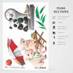 Ciao Bella Rice Paper A4 Mealtime-3