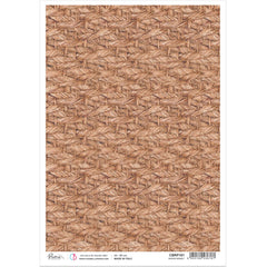 Ciao Bella Rice Paper A4 Woven Basket-1
