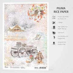 Ciao Bella Rice Paper A4 Winter Mood-3