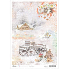 Ciao Bella Rice Paper A4 Winter Mood-1