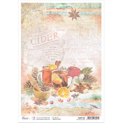 Ciao Bella Rice Paper A4 Hot Apple Cider-1