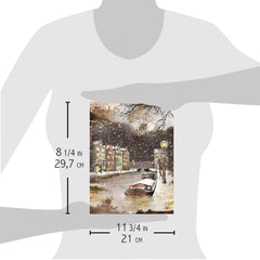 Ciao Bella Rice Paper A4 A Memorable Snowy Day-2
