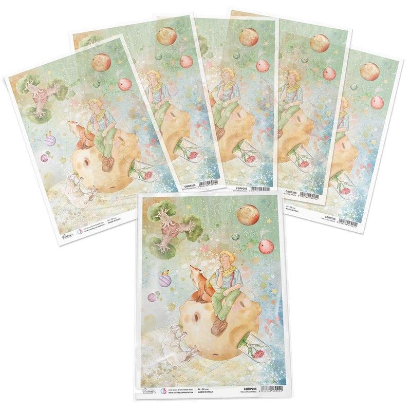 Ciao Bella Rice Paper A4 The Little Prince-2