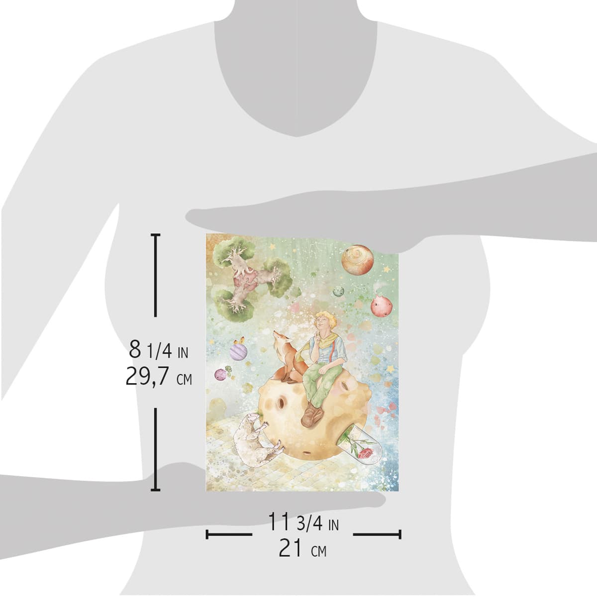 Ciao Bella Rice Paper A4 The Little Prince-3