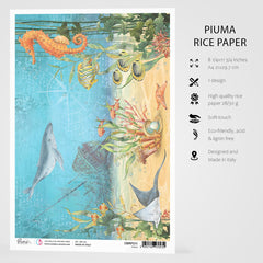 Ciao Bella Rice Paper A4 The Shipwreck-3