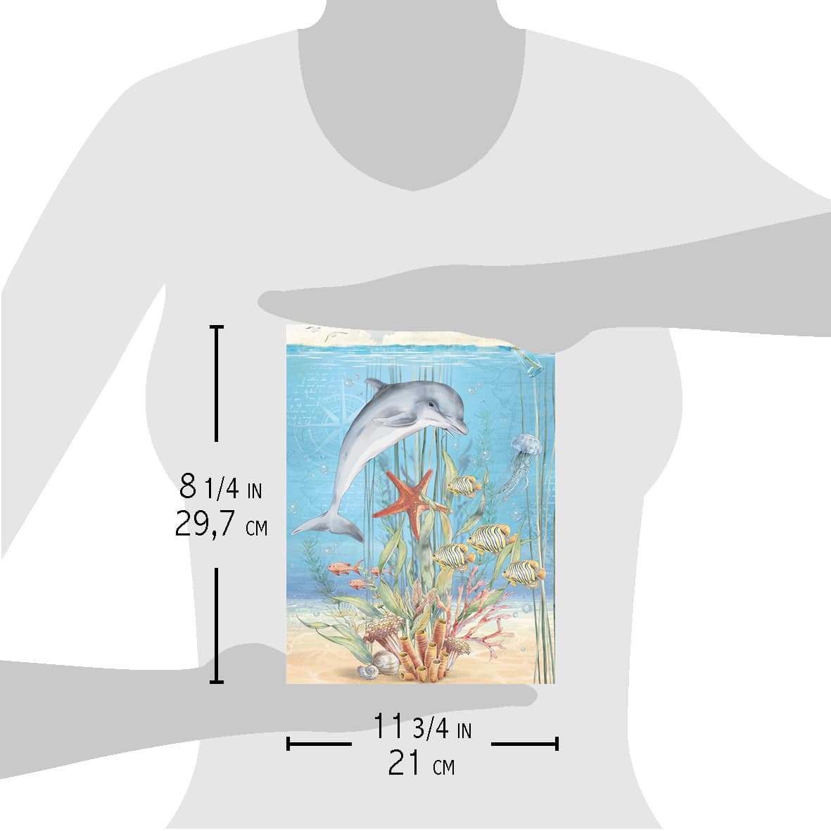 Ciao Bella Rice Paper A4 Message In A Bottle-2