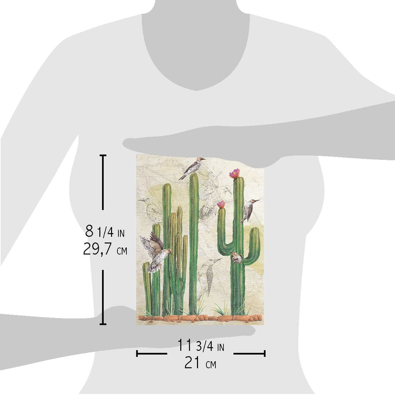 Ciao Bella Rice Paper A4 Saguaros-2