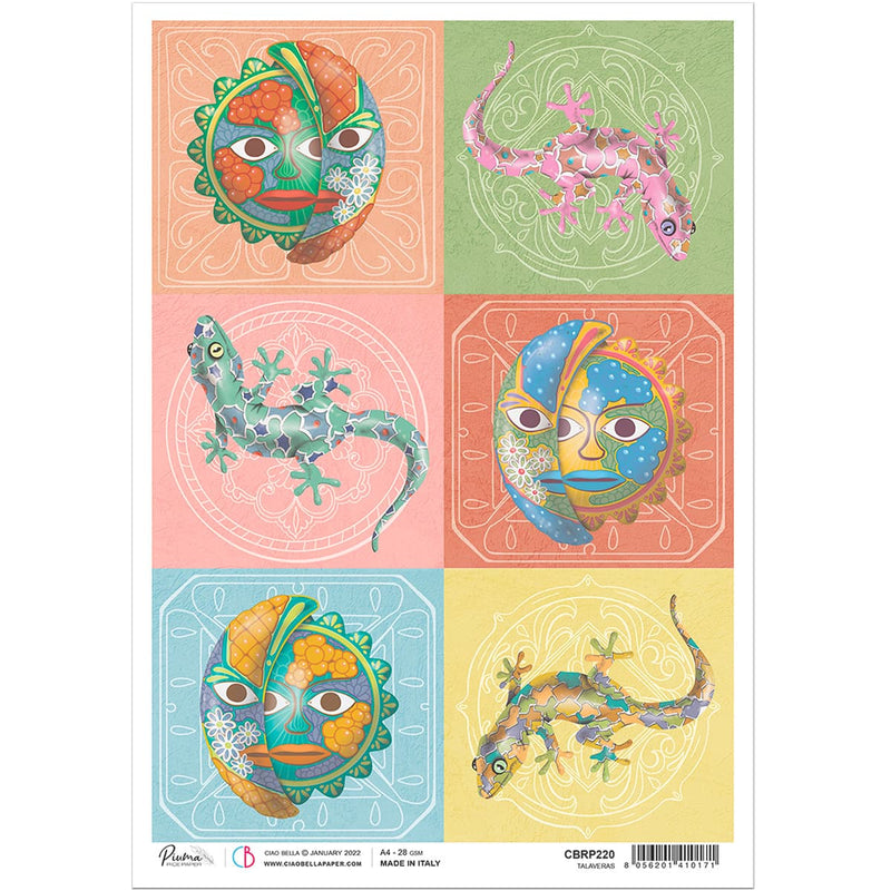 Ciao Bella Rice Paper A4 Talaveras-1