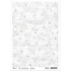 Ciao Bella Rice Paper A4 Spring Outline-1