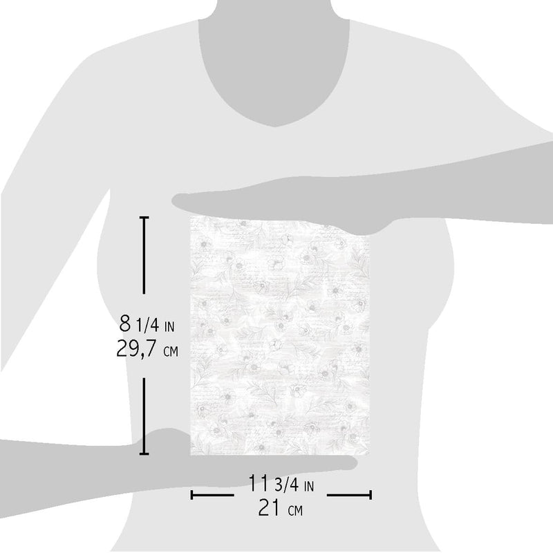 Ciao Bella Rice Paper A4 Spring Outline-2