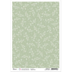 Ciao Bella Rice Paper A4 Shades Of Green-1