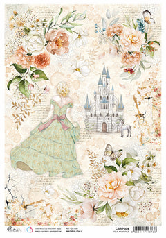Rice Paper A4 Piuma Your fairy tale - 5 Sheets-1